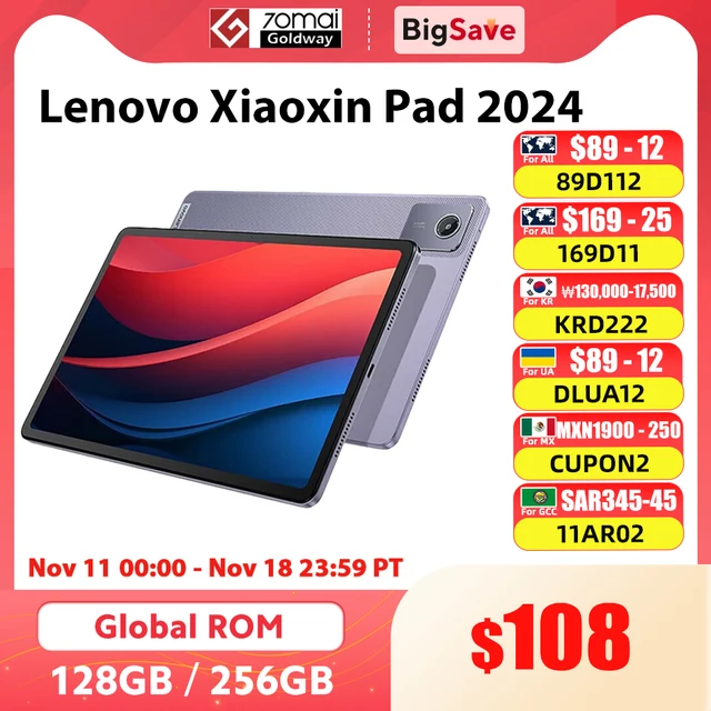 Global Firmware Lenovo Xiaoxin Pad 6 Gb 128gb 2024 Version 90hz 11 Display Mini Tablet Snapdragon.jpg