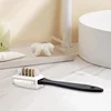 3 Side of Cleaning Brushes for Suede Leather Nubuck Three Side Cleaning Shoe Brush High Quality Black S Shape Boot Shoes 6