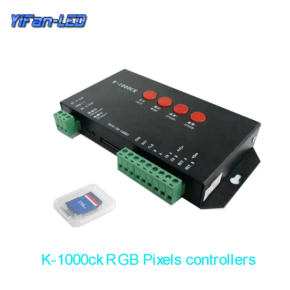 K1000CT1000SUpdatedcontrollerK1000CWS2812BWS2811APA102T1000S