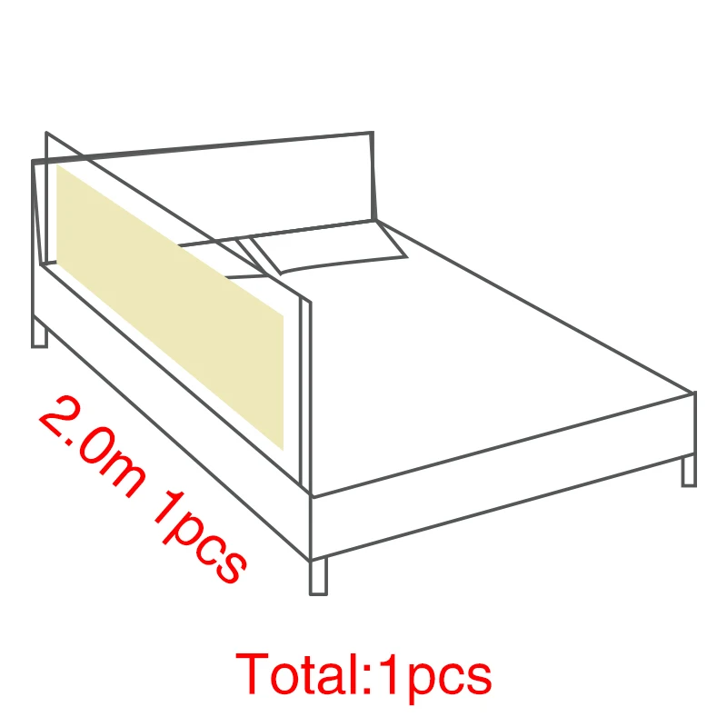 200cm 1 piece Yellow