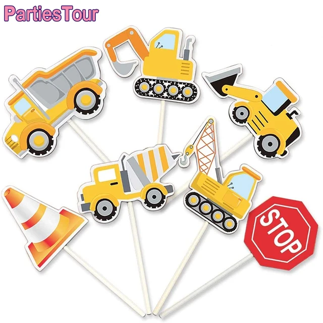 construction-party-theme-cupcake-toppers-construction-birthday-cake-decorations-cake-decorating-supplies-aliexpress for Free Printable Construction Cupcake Toppers Construction Party Theme Cupcake Toppers | Construction Birthday Cake Decorations - Cake Decorating Supplies - Aliexpress for Free Printable Construction Cupcake Toppers