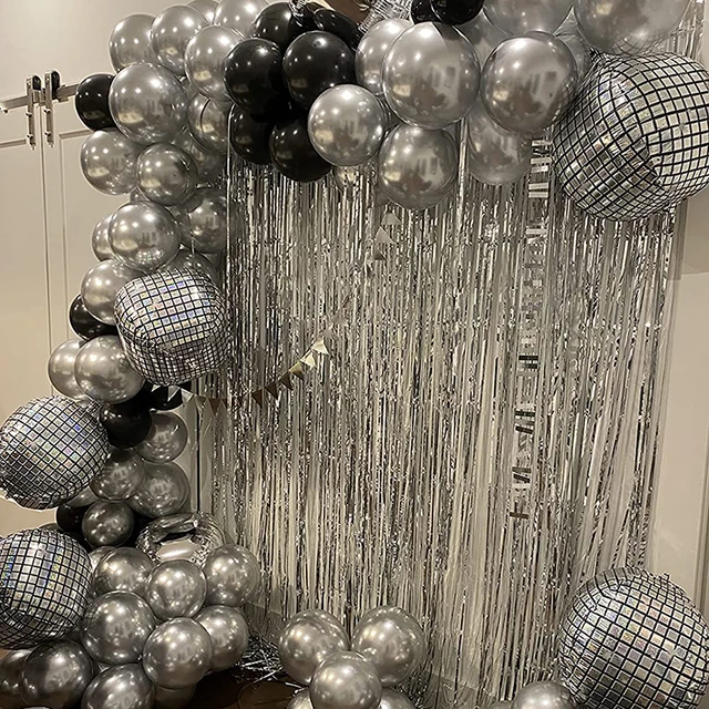 50 Globos Metálicos De Estrellas Para Fiestas Varios Colores