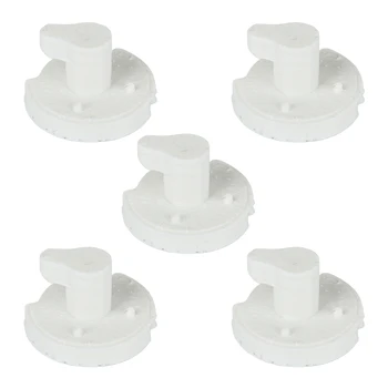5 pezzi di copertura/clip di chiusura dello sfiato di ventilazione per tappi/clip di chiusura dello sfiato del frigorifero Dometic copertura/clip di chiusura dello sfiato di ventilazione della roulotte