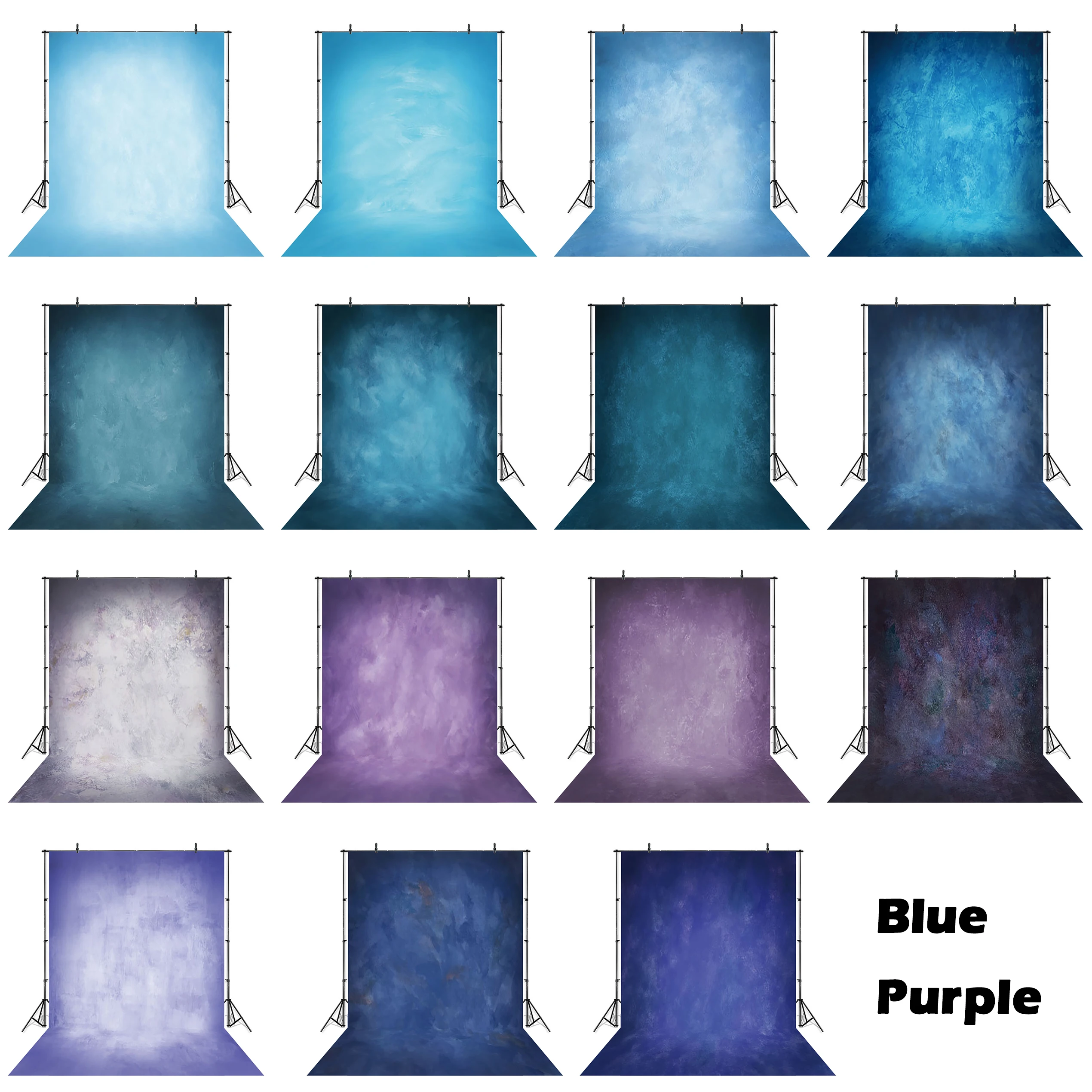 Backdrop Solid Color Portrait Photostudio Background Polyester Profession Photographer Prop
