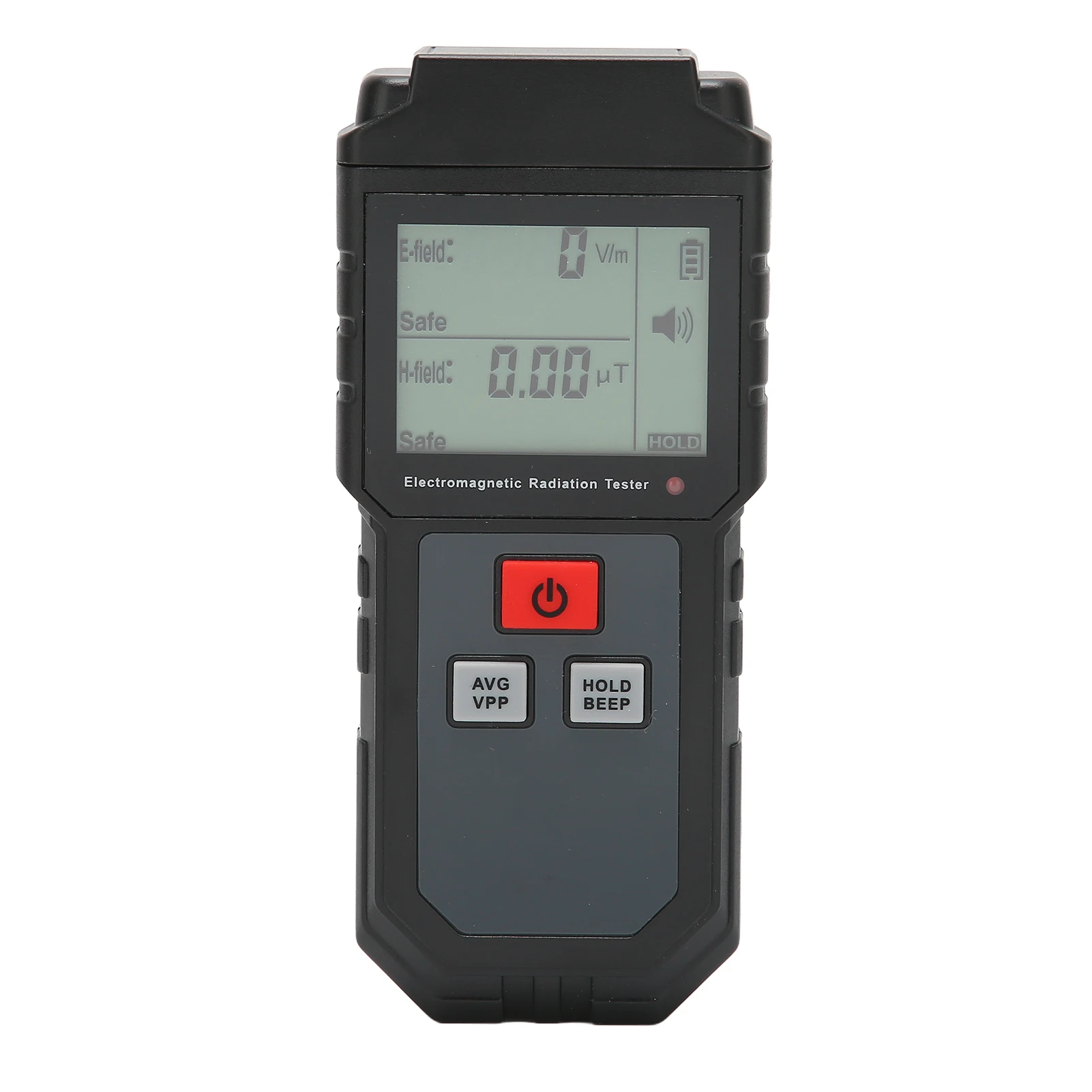 EMF Tester Electromagnetic Radiation Tester 1V/M‑1999V/M LCD EMF Meter with Sound Light Alarm for Home Appliance