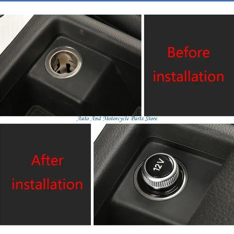 P9FD Auto Zigarette Leichter Buchse Auto Steckdose Staub Abdeckung Kappe Adapter für – Detail 7