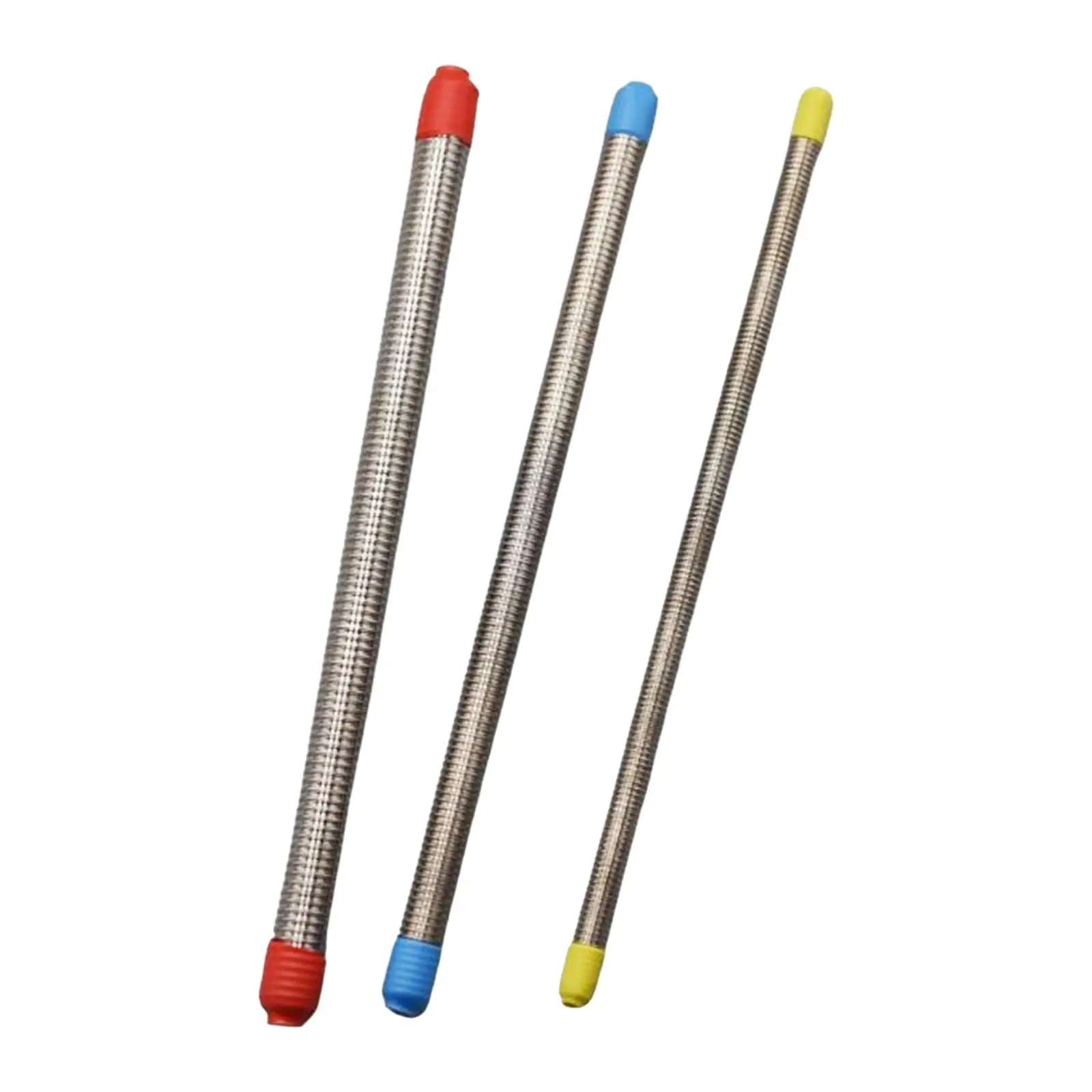 3x Pottery Clay Texture Tools Stainless Steel Texture Effect Sticks for Beginner Modeling Sculpting DIY Craft Professional
