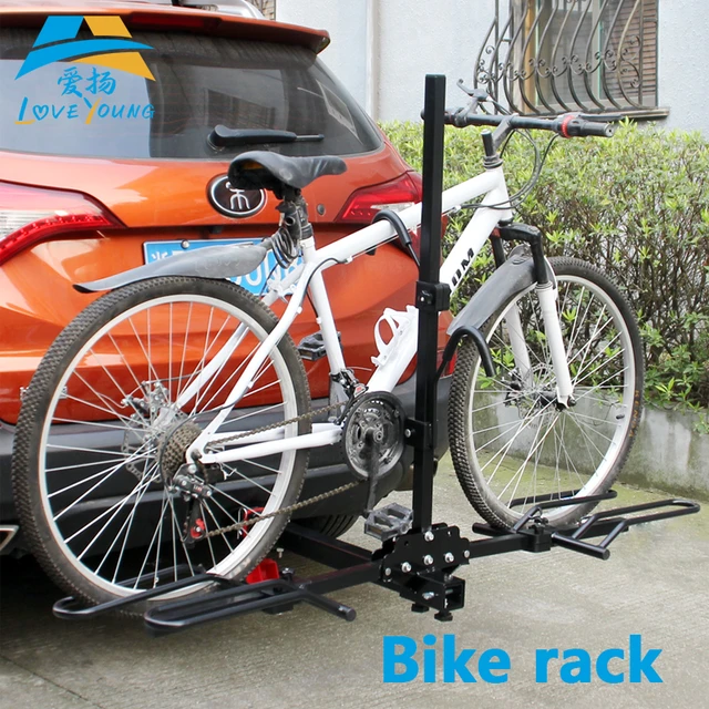 Soporte Universal para bicicleta de coche, plataforma montada en enganche,  soporte para estante, receptor de enganche, 2 pulgadas - AliExpress