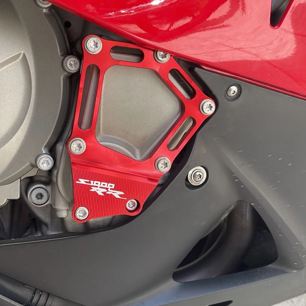 For BMW S1000RR HP4 S1000R S 1000 RR S1000 R S1000XR 2009-Motorcycle Engine Stator Guard Cover Protector Side Case Slider