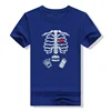 Maternity Halloween Skeleton T-Shirts Couple X-ray Baby Pregnancy Tee Men's Burger Food Funny Pregnancy Announcement Y2k Clothes 6