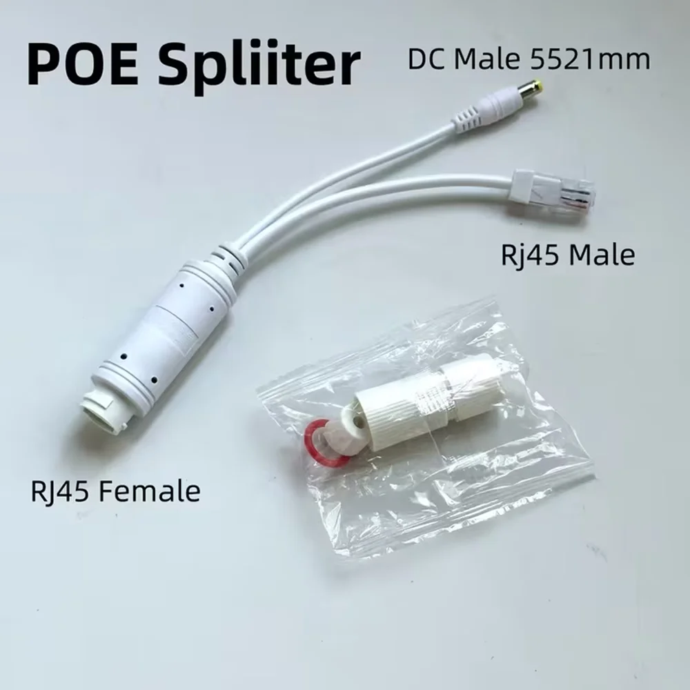 48V  12V POE 분배기 이더넷을 통한 전원 공급 방수 분배기 어댑터 IEE..