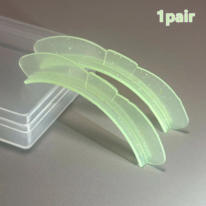 1 çift Kirpik Kaldırma Silikon Pedler Flaş Yay Kirpik Perma 3D Bigudi Göz Yamaları Aplikatör Araçları Kirpik Uzatma Aksesuarları