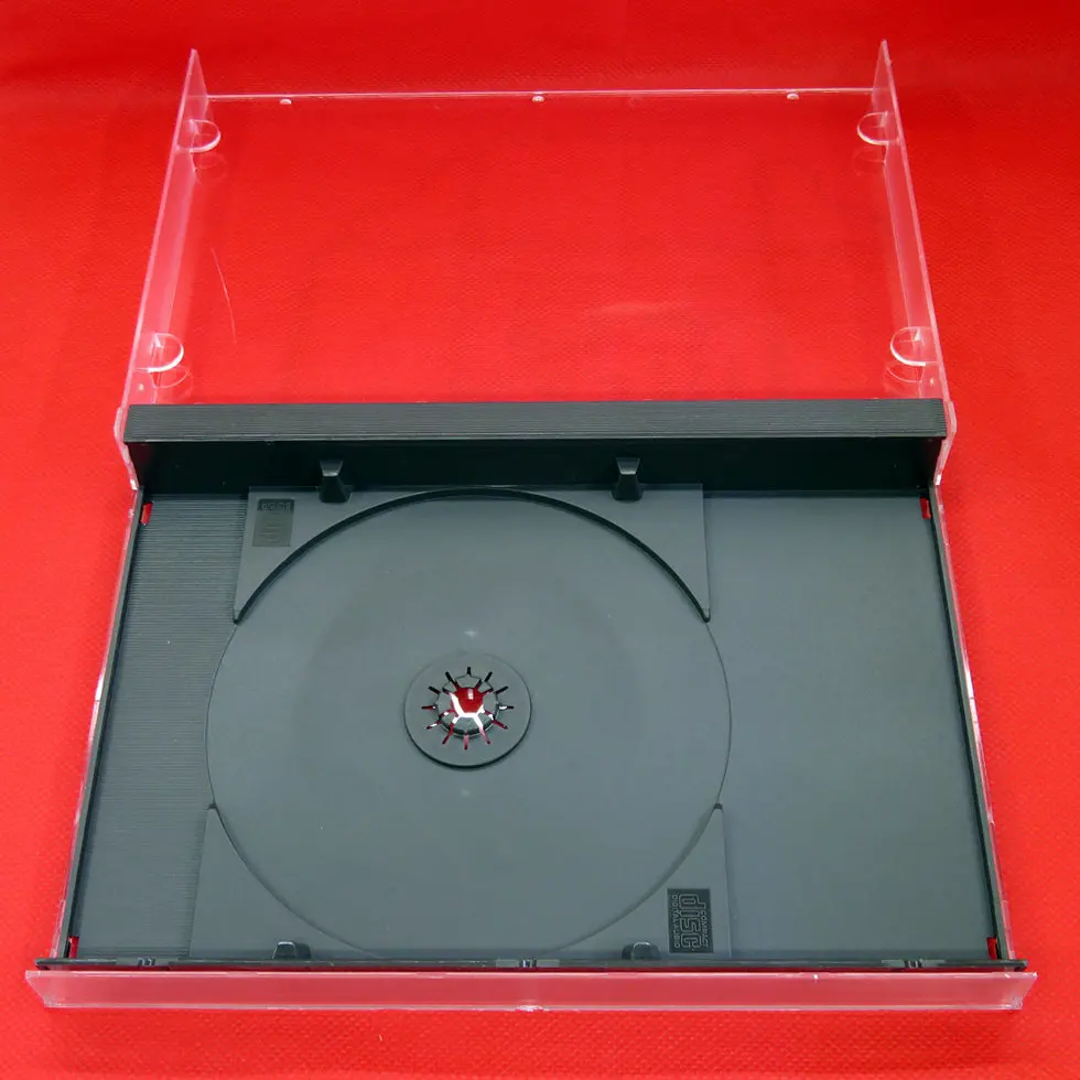 For Sega Saturn, Sega CD or PS1 Long Box Replacement Case with thick foam Qty. 1