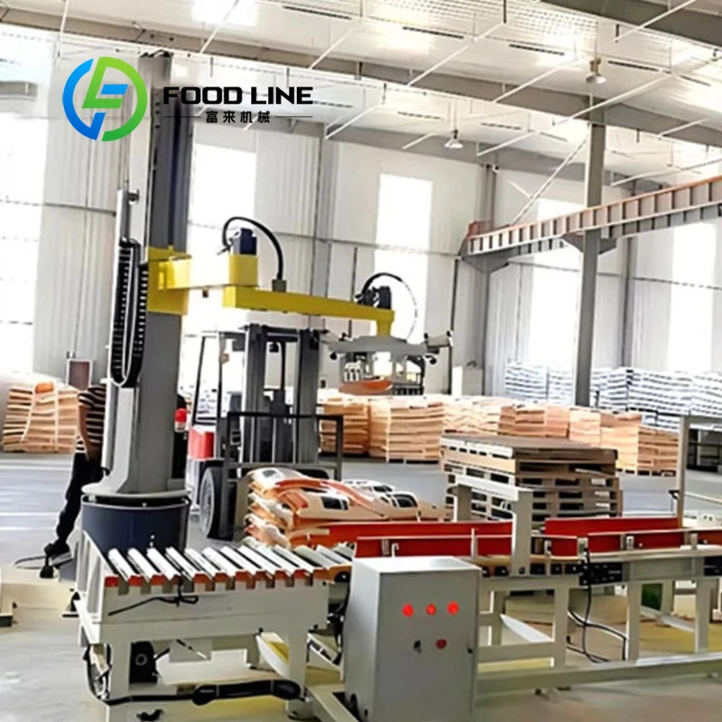 Robot Pallettizzatore Automatico: Soluzione Efficace per l'Impilamento di Cartoni e Sacchi in Magazzino, Meccanismo Flessibile - immagine 2