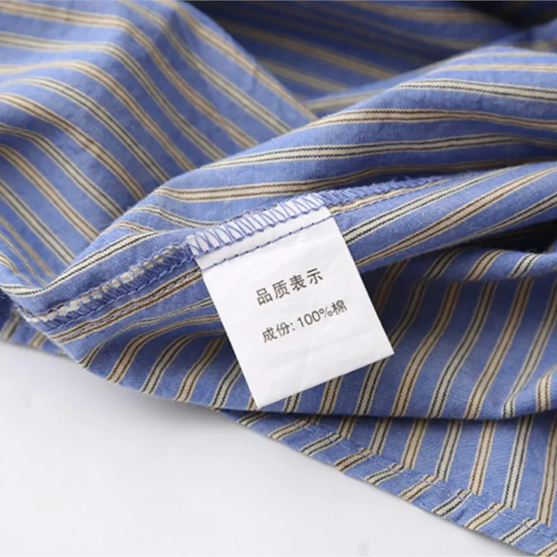 Fashion Plus Size Women's Blouse Autumn New Style Casual Round Neck Vertical Striped Long Sleeve Shirt 2526