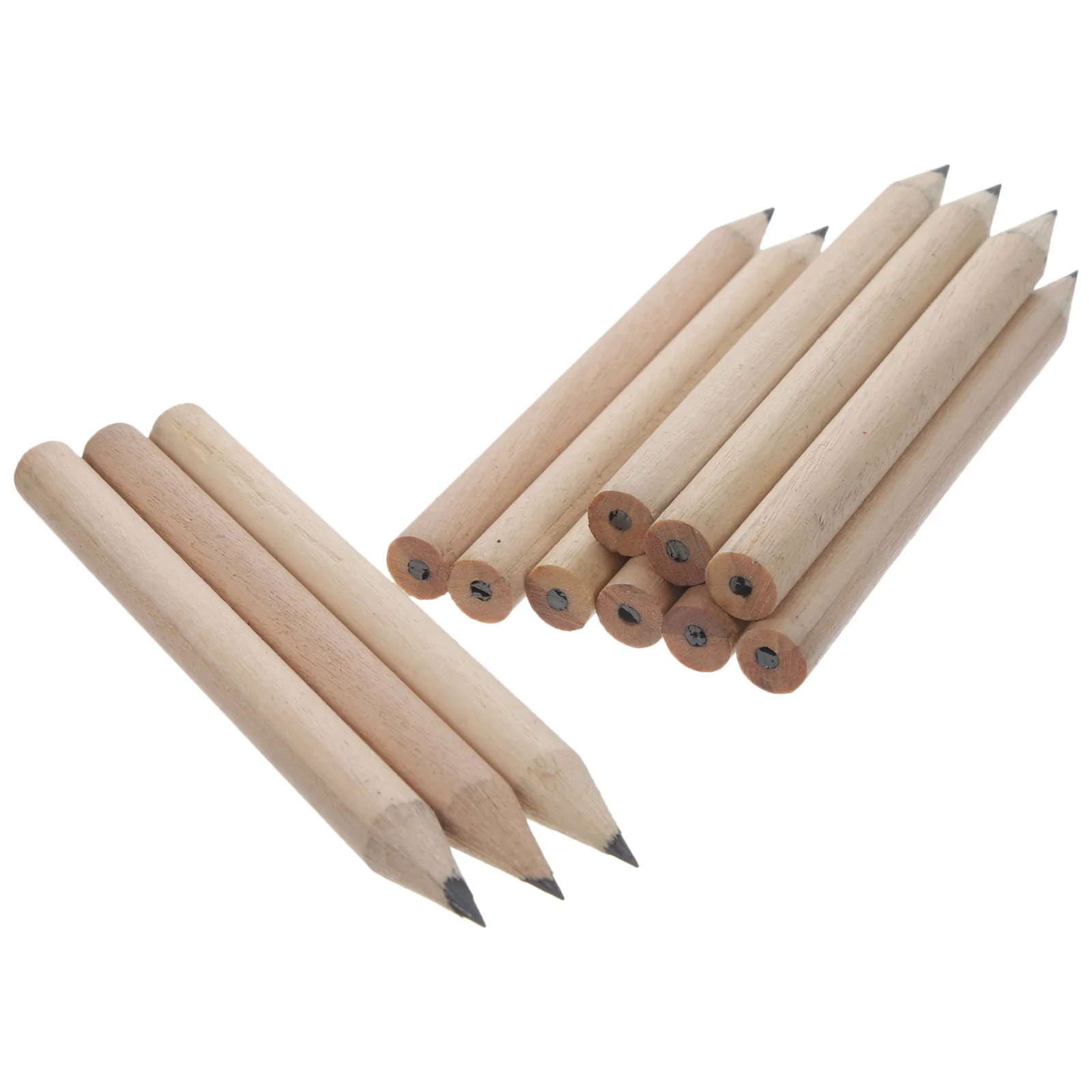 

60 Pcs Pastel Pencils Short Writing Students Drawing Small Toddler for Beginners Wedding Kids Thick Kindergarten Child Baby