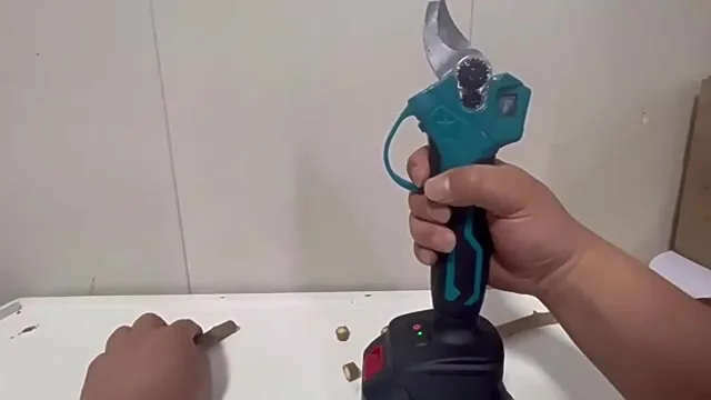 Электрические ножницы Makita 18В для обрезки веток