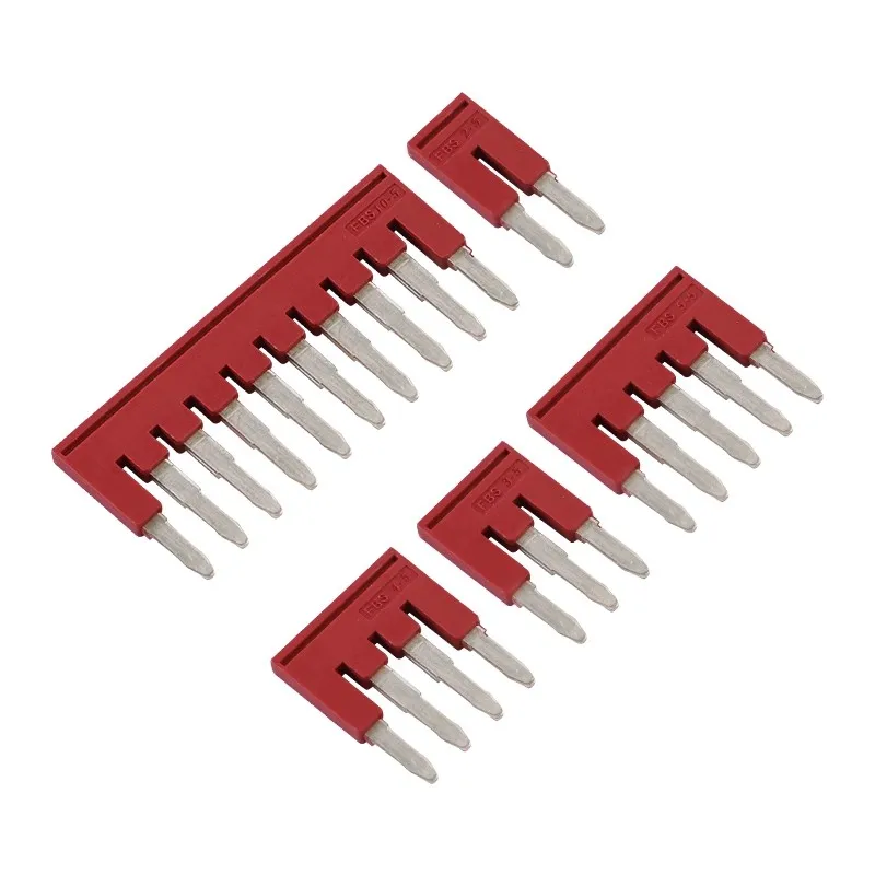 Description Picture 4 of itemFBS 2-5 3-5 4-5 5-5 10-5Center contact Fixed Bridge Plug-in bridge for ST2.5 DIN Rail Terminal Blocks Accessories