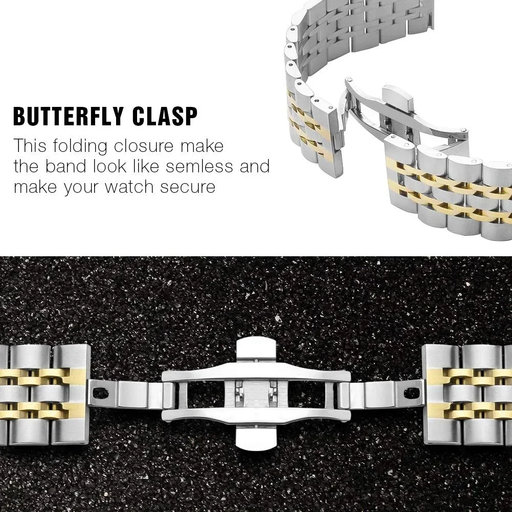 Stainless Steel Metal Watch Band Strap