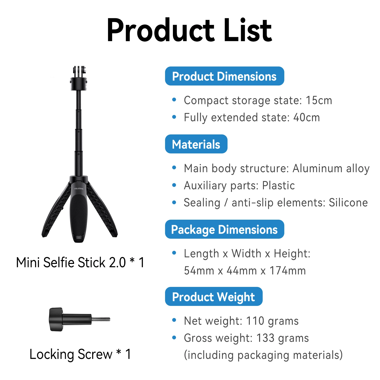 Mini Selfie Stick