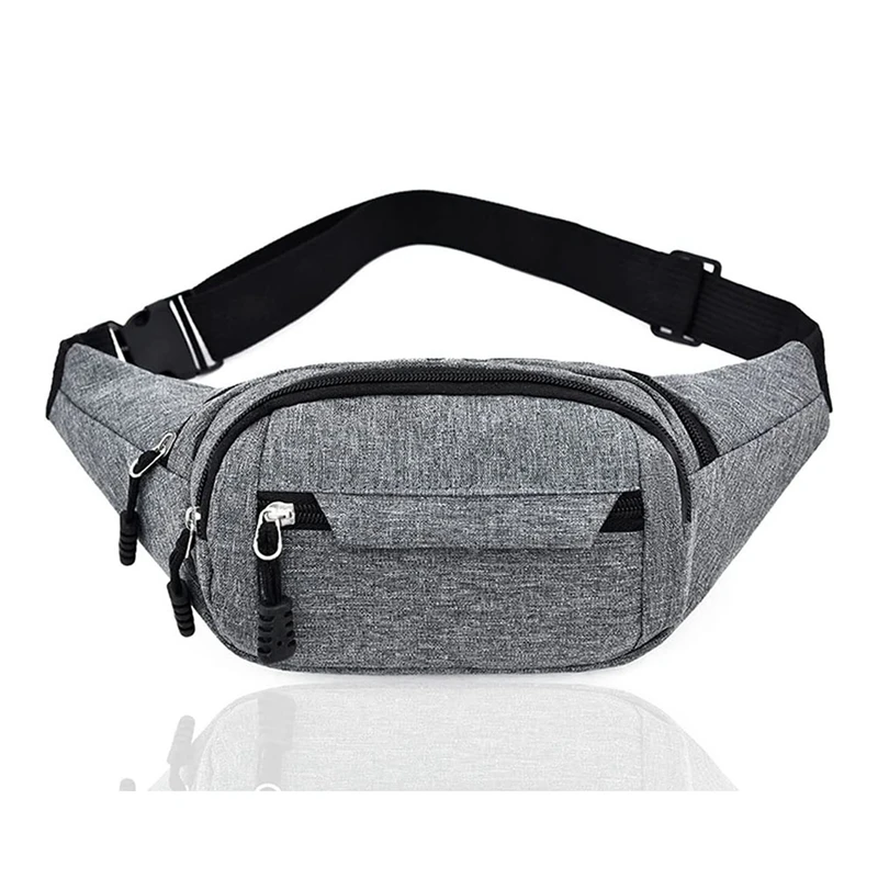 

Large Fanny Pack For Men&Women, Crossbody Waist Bag & Hip Bum Bag With Adjustable Strap For Outdoors Workout Traveling