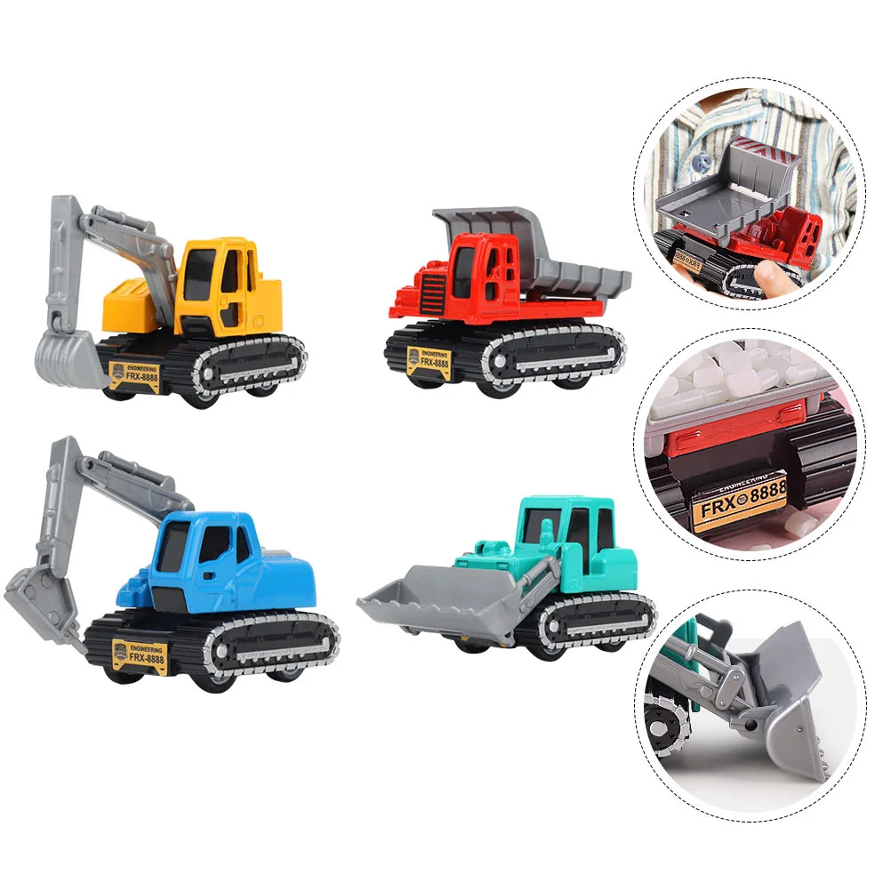 

Play Construction Vehicle Playset Alloy Excavator Engineering Car Toy for Kid Child