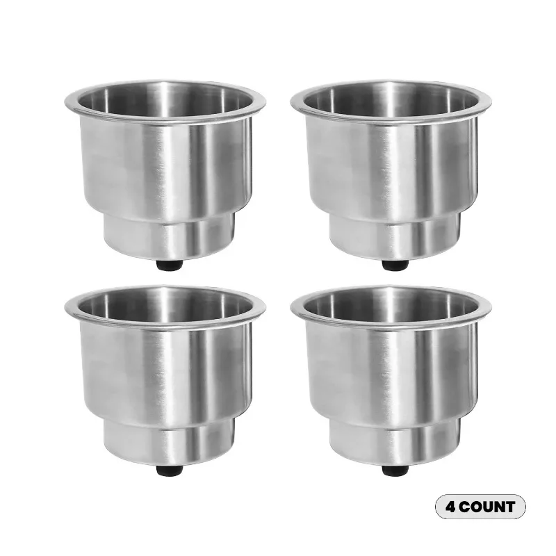 BoatCupHoldersforDrinksStainlessSteelCupHolderwithDrainfor