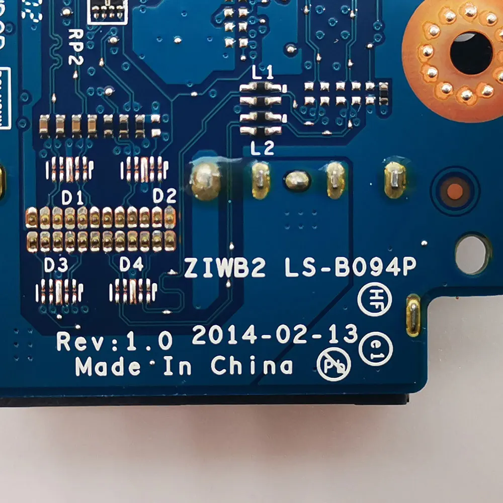 Placa de Alimentação dc Jack para Lenovo B5070 B40 B4045 B40-70 B5080 Portátil Dc-in Placa de Carregamento Ls-b094p - Imagem 3
