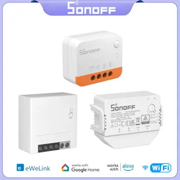 SONOFF 지그비 와이파이 스위치, 미니 R2, 미니 R3, ZBMINI, ZBMINI-L2 음성 제어, 알렉사 구글 홈 eWelink
