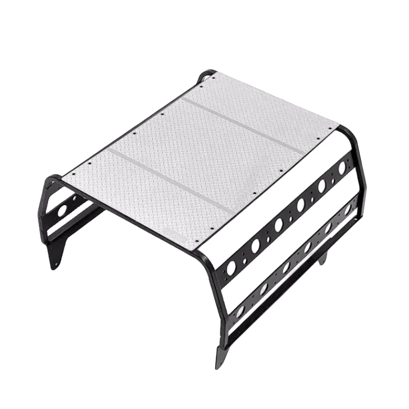 

Tail Bucket Metal Equipment Frame Rack for 1:10 Scale RC Pickup Truck BRX01 Killerbody LC70 Body