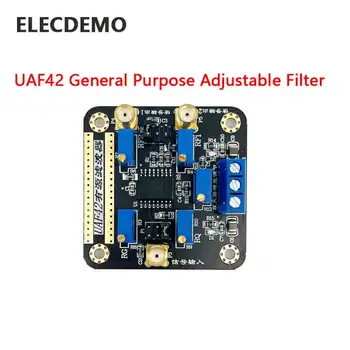 Modulo Filtro Attivo UAF42, Filtro Configurabile High-Pass, Low-Pass e Band-Pass, Filtro di Segnale Low-Pass Regolabile