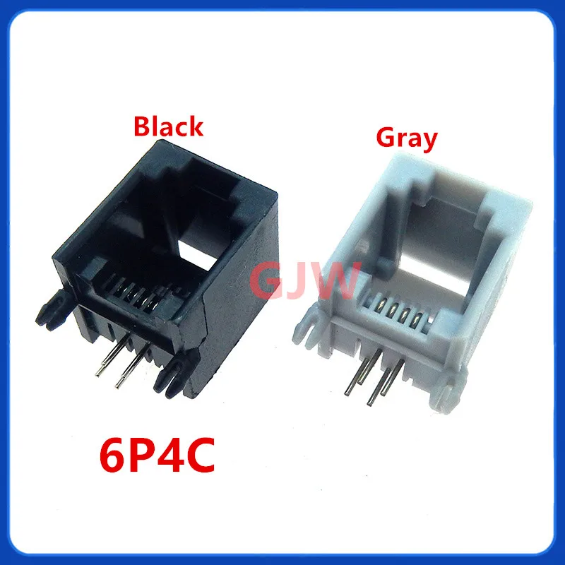 RJ11 6P4C Da Femmina Doppia Y Telefono Sdoppiatore Adattatore Jack Divisore 2x - Foto 7