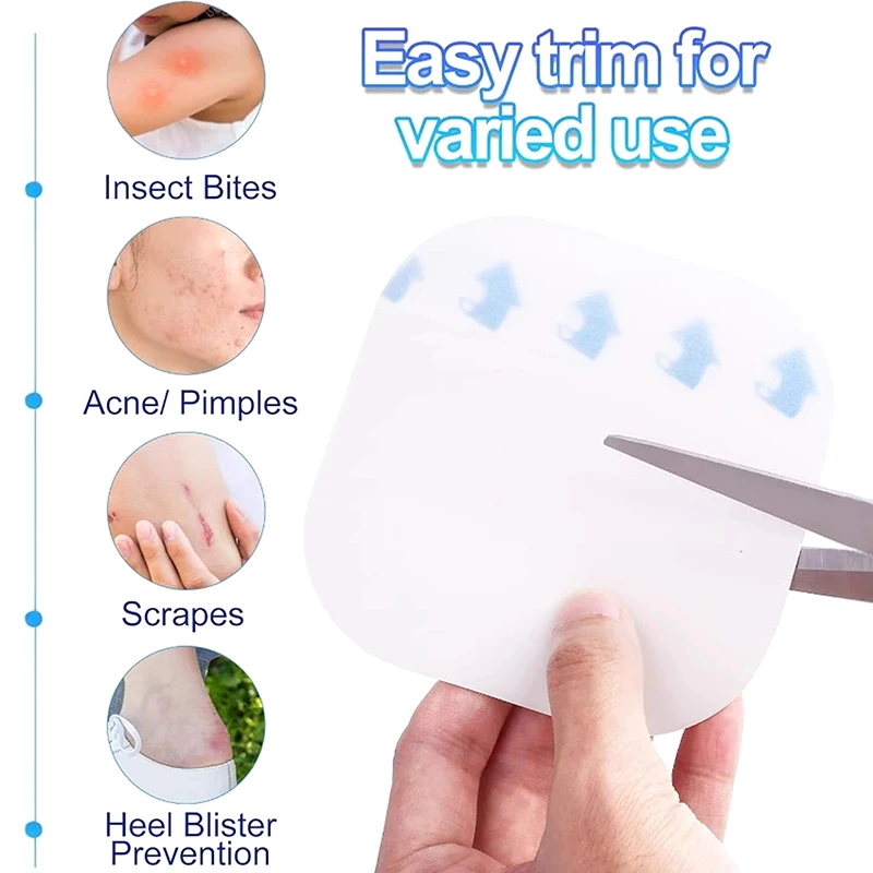 1Pcs Hydrocolloid Adhesive Dressing Wound Dressing Thin Recovery Pad Patches Recovery Pad Patch Wound Regeneration Patch