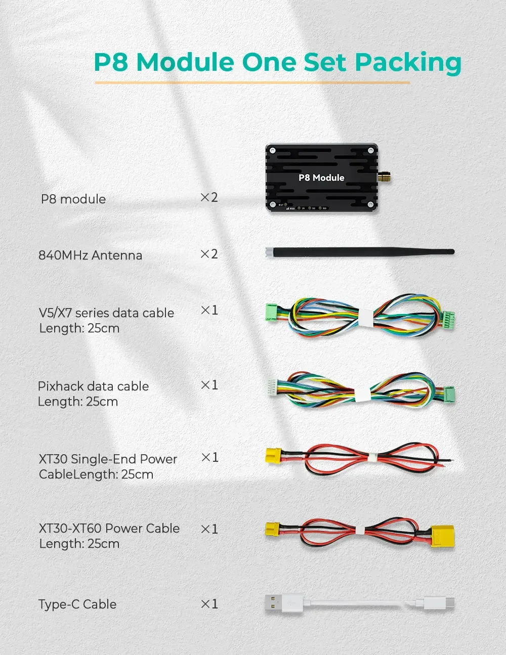 P8 One Set