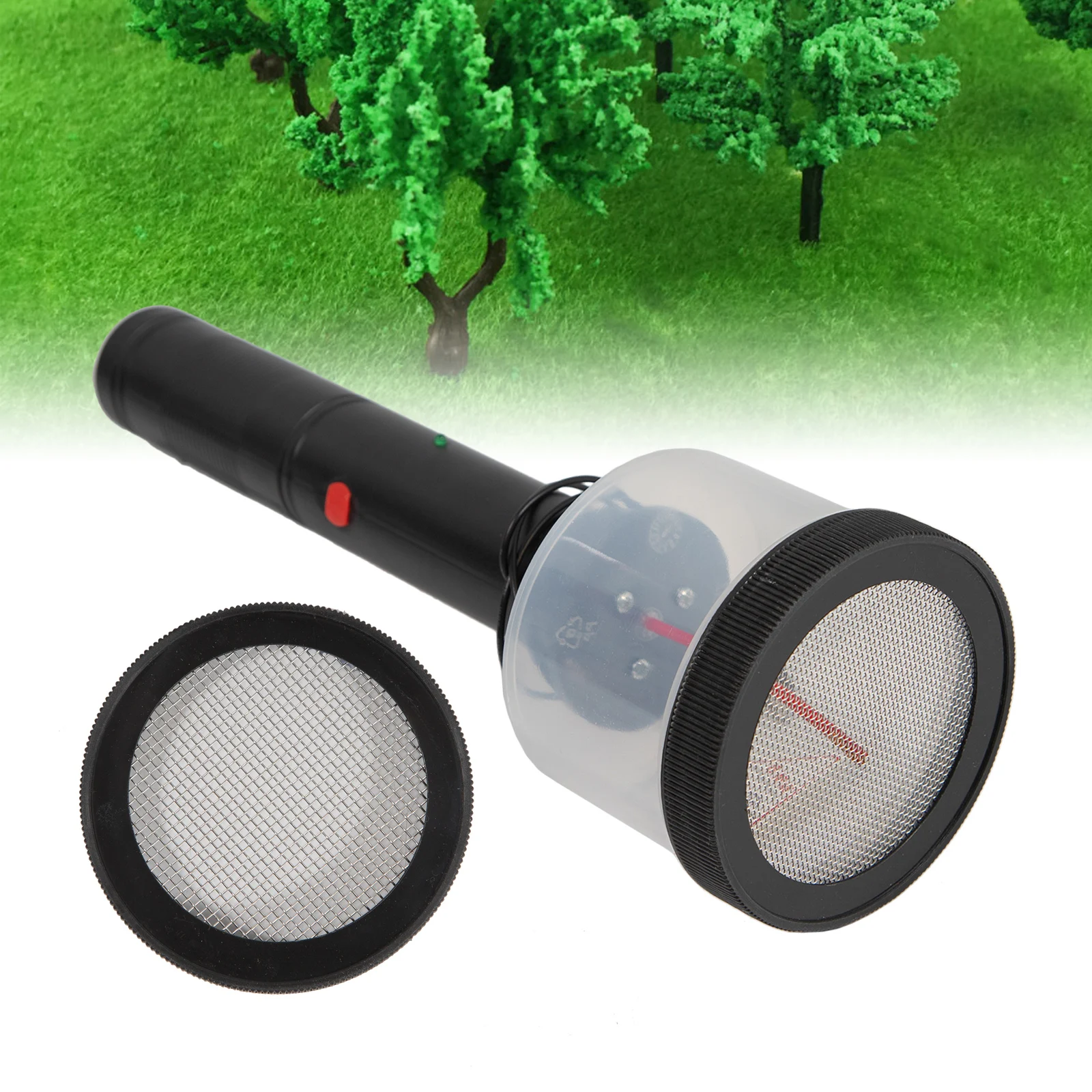 New Mini Flocking Machine Static Grass Applicator Scenic Modelling Grass Master Static Grass Applicator Kit Electrostatic waterproof weeding fires machine grass burners blowtorch multipurpose grass remove torch welding tool for outdoor picnic bbq camping weeders