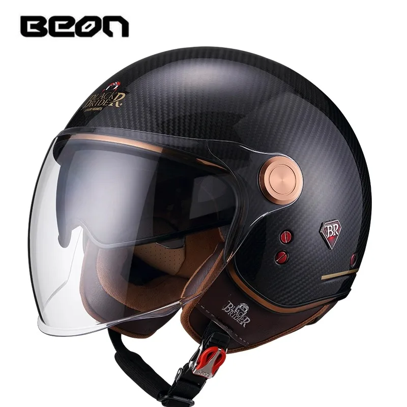 BEON BR20  ̽ ź  3/4 Ƽ  ,  Ʈ    , Moto Casco Capacete Casque