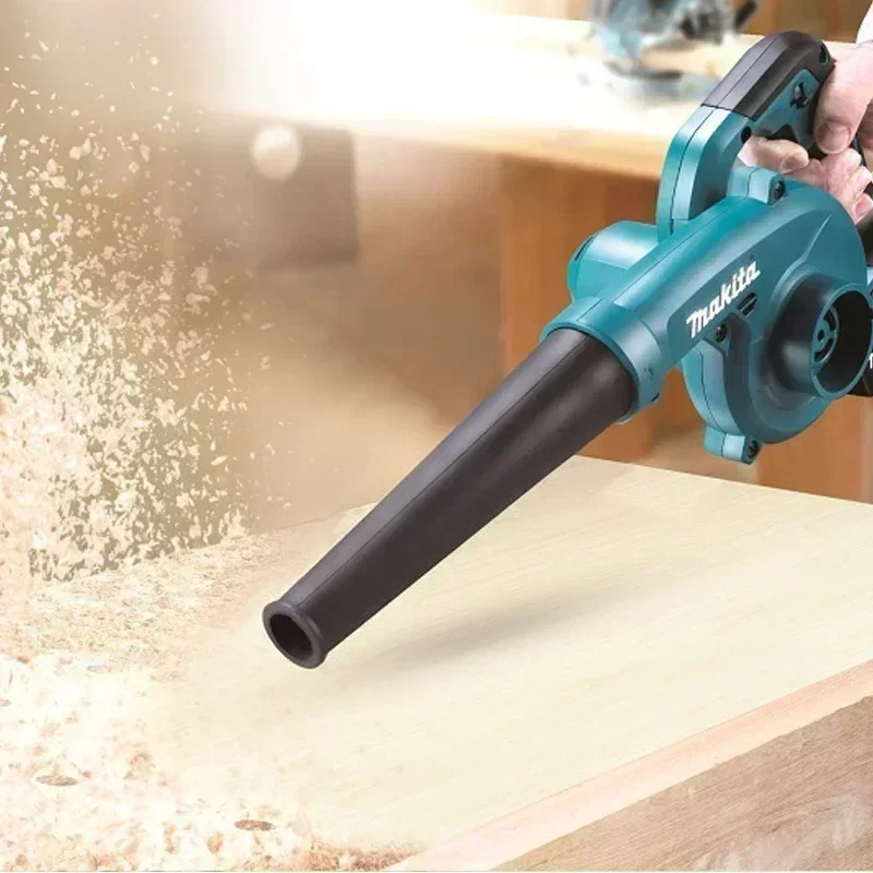 Makita 18V DUB185 Cordless Handheld Leaf Blower LXT Air Blower Dust Blowing Cleaning For Woodworking Garden Power Tools