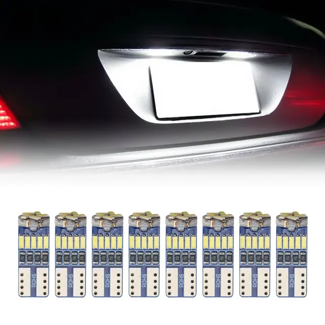 CANBUS Light Brightness Glass Base Light Lamp T LED Flickering Issues Halogen Bulbs Part Name Wide Application 3