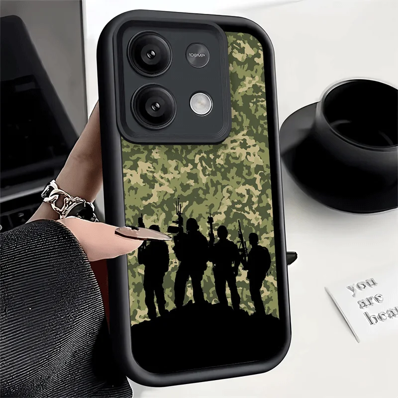 Camouflage Military Pattern Shockproof Phone Case