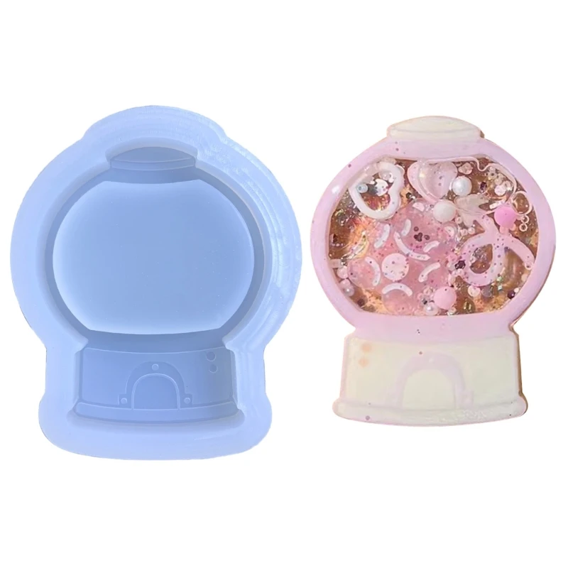 

Resin Shaking Cup Mold for Pendant Jewelry Keychain Decoration Making Diy Crafts