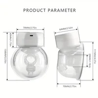Wearable Intelligent Sucker Silent High Suction Electric Breast Sucker USB Charging Is A Must-have for Traveling Accessories 2
