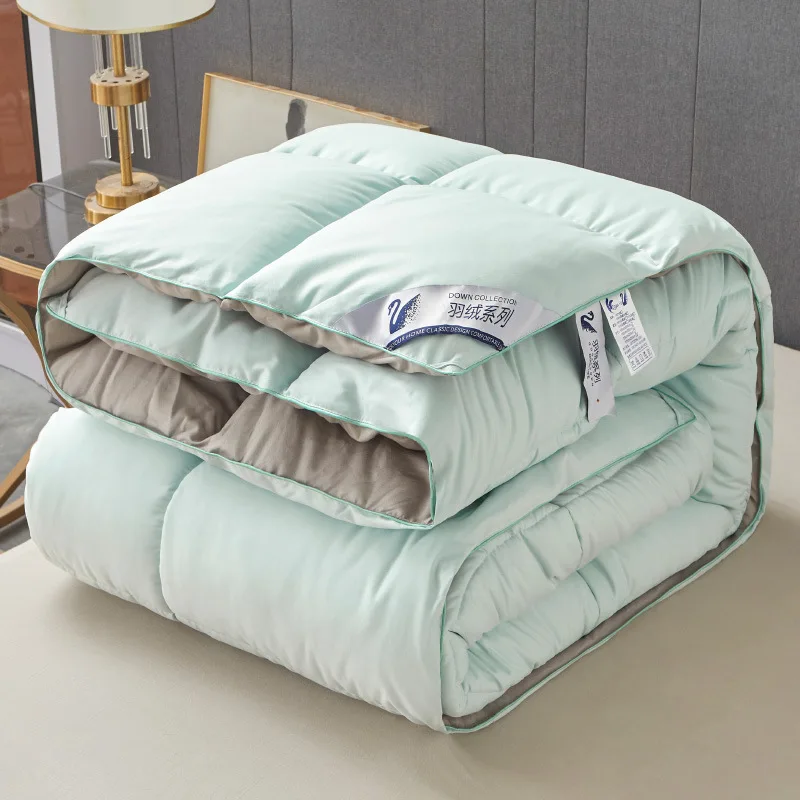 

Household hotel white goose down duvet blanket, summer quilt, down comforter, queen comforter