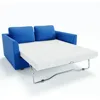 4.5 Inch Cold Gel Memory Foam Sofa Bed Mattress Replacement for Sleeper Sofa and Couch Beds Queen Size Sofa 1