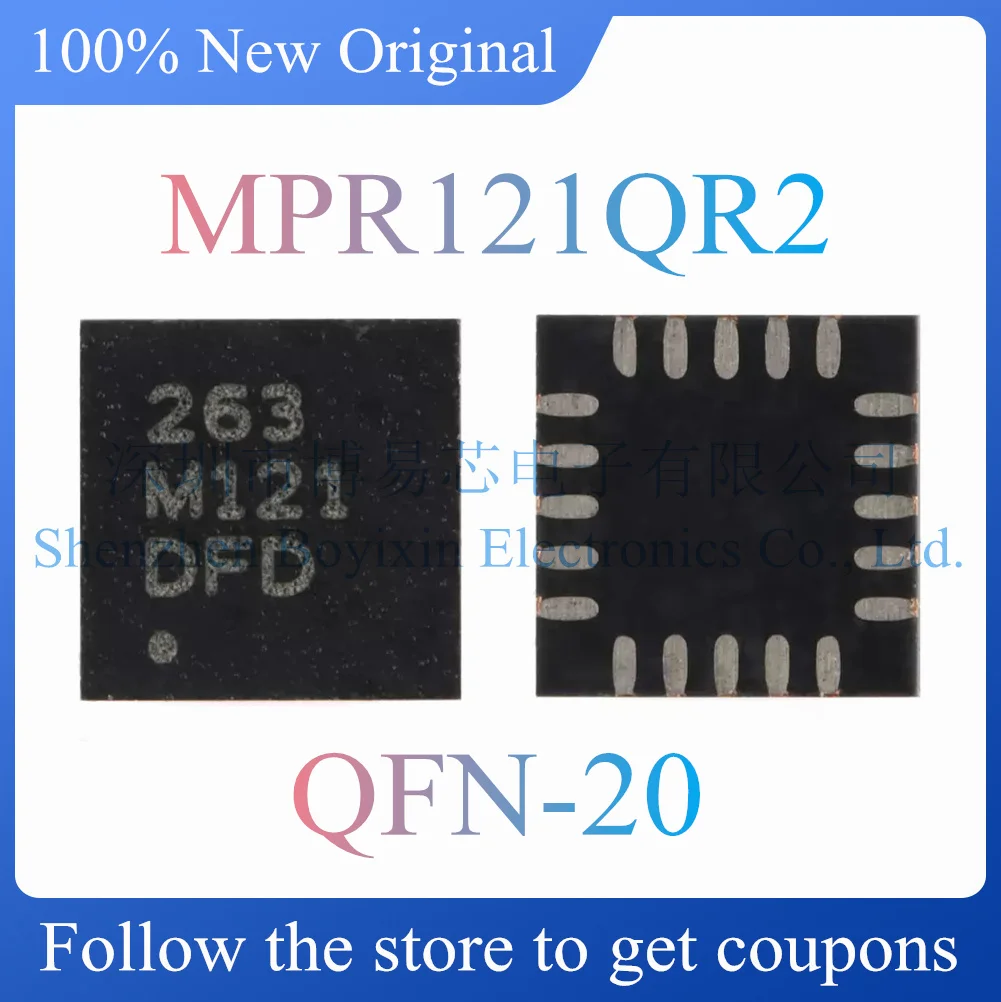 

NEW MPR121QR2.Original genuine sensors and controller chips. Package QFN-20
