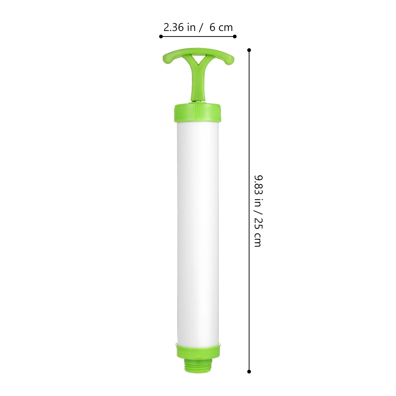 Pompa Manuale Per Sacchetti Sottovuoto – Estrattore D'Aria In Plastica, Compressione Abbigliamento, Salva Spazio 75%, Portatile 24,5 Cm, Blu - 2