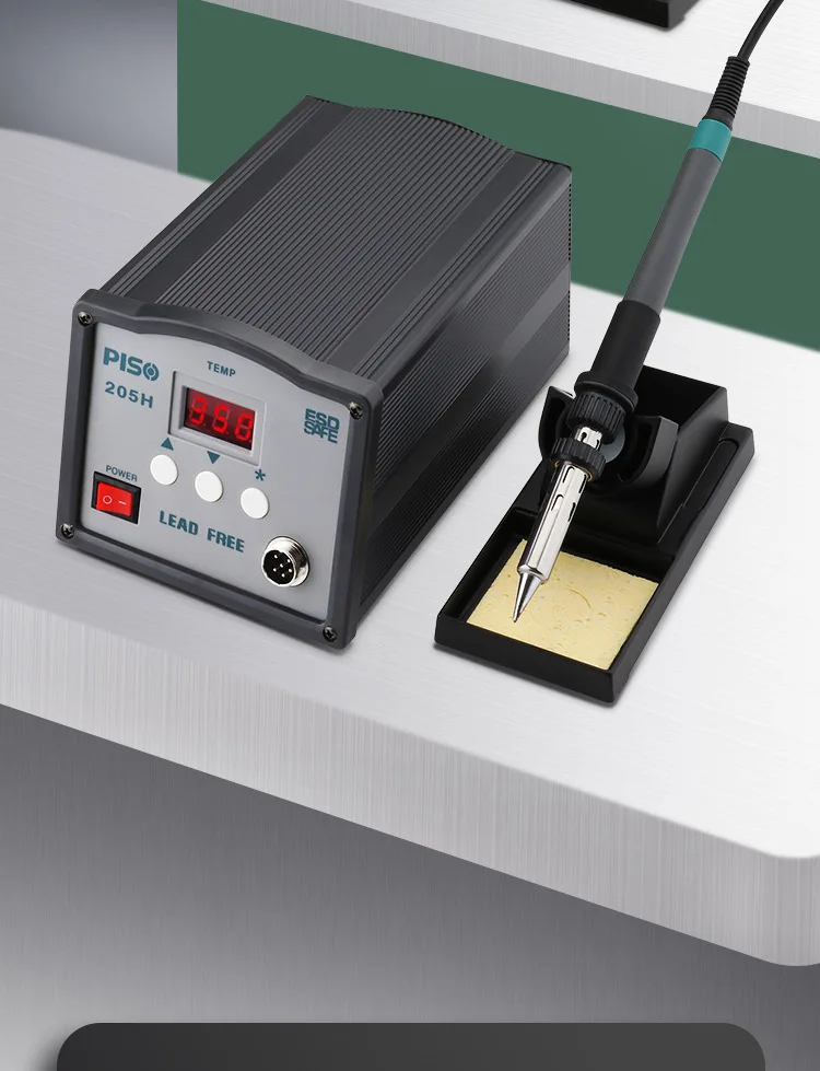JH 205H 150W High Frequency Soldering Station 100-600℃ Digital Control Anti-stat
