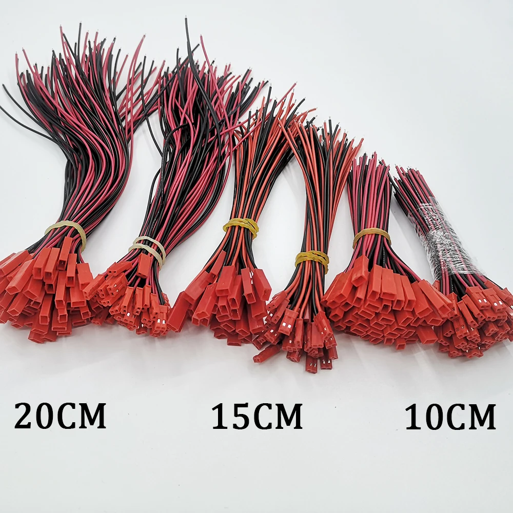 1 paar 100 mm JST kabel Stecker + Buchse für Lipo Batterien