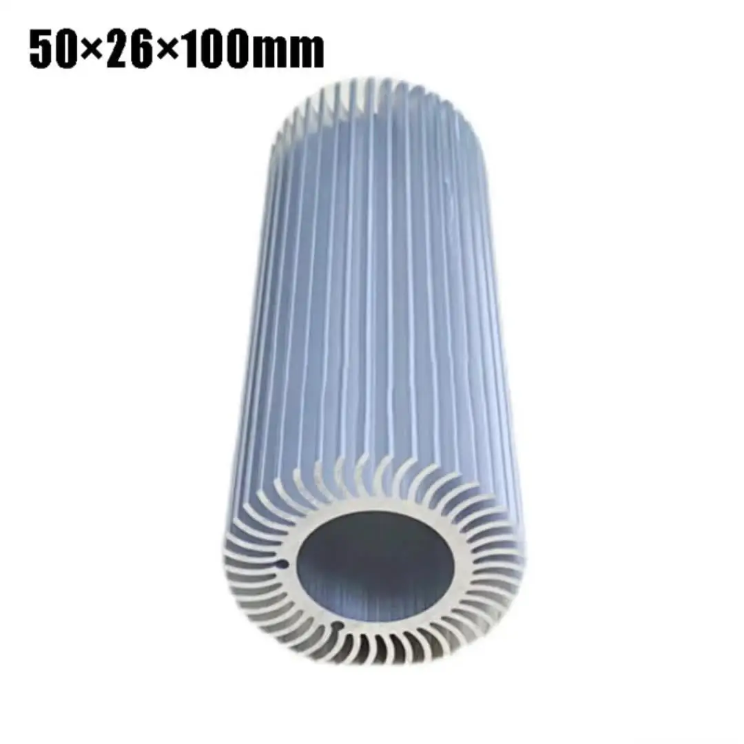 Dissipatore Di Calore A Lamelle Per LED In Alluminio - 20x6x15mm, Confezione Da 5 Pezzi, Colore Argento