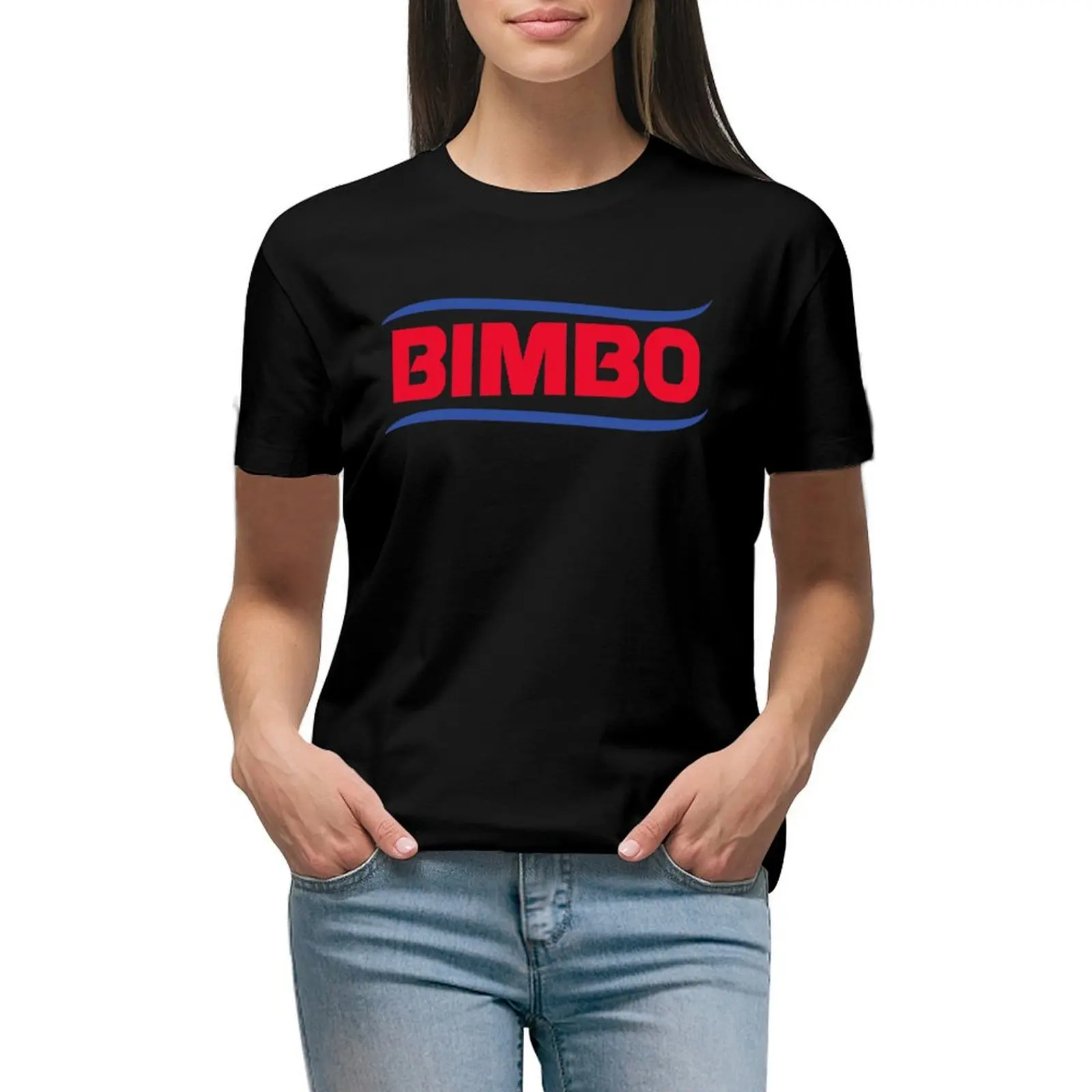 

Bimbo-Merch T-shirt summer tops anime clothes woman t shirt