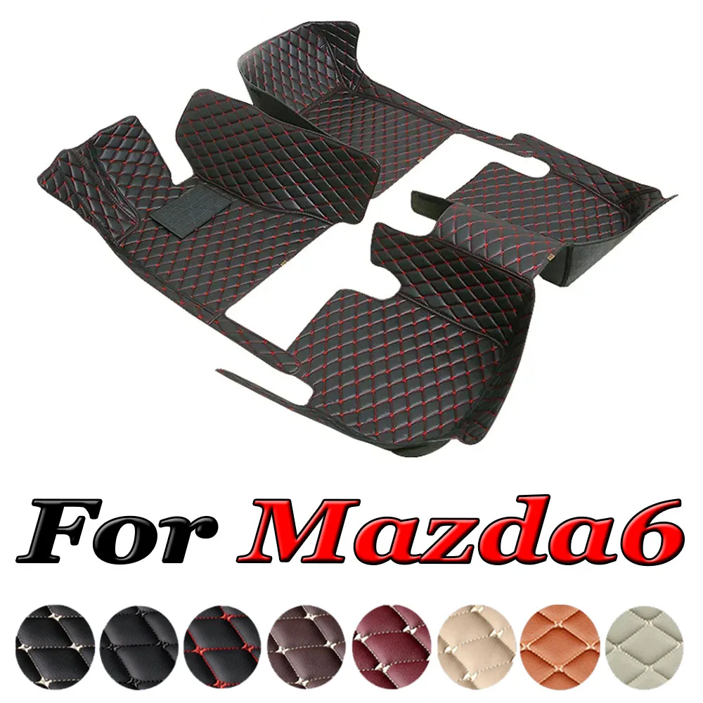 

Car Floor Mats For Mazda6 Mazda 6 Atenza GH 2007~2011 Anti-dirt Pads Car Mats Full Set Waterproof Floor Mats Rug Car Accessories